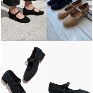 Small Lot Black Mary Jane Heels